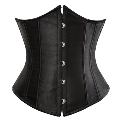 flowersverse-2024 New Style Women Underbust Corset Sexy Bustiers Workout Shape Body Belt Slimming Shapers Girdles Dropship Support S-XXXL