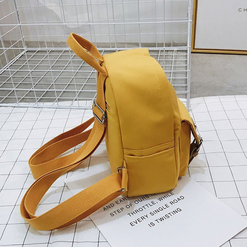 flowersverse Backpack Women Small Teenage School Bag Fashion New High Quality Zipper Female Backpacks Double Belt Mini Shoulder Bags Travel