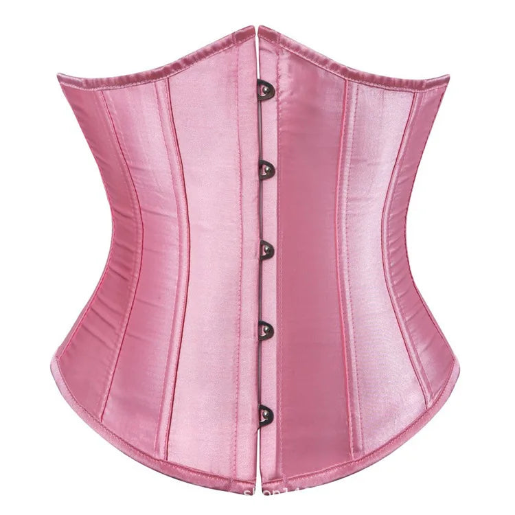 flowersverse-2024 New Style Women Underbust Corset Sexy Bustiers Workout Shape Body Belt Slimming Shapers Girdles Dropship Support S-XXXL