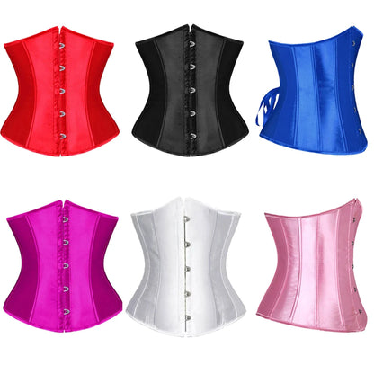 flowersverse-2024 New Style Women Underbust Corset Sexy Bustiers Workout Shape Body Belt Slimming Shapers Girdles Dropship Support S-XXXL