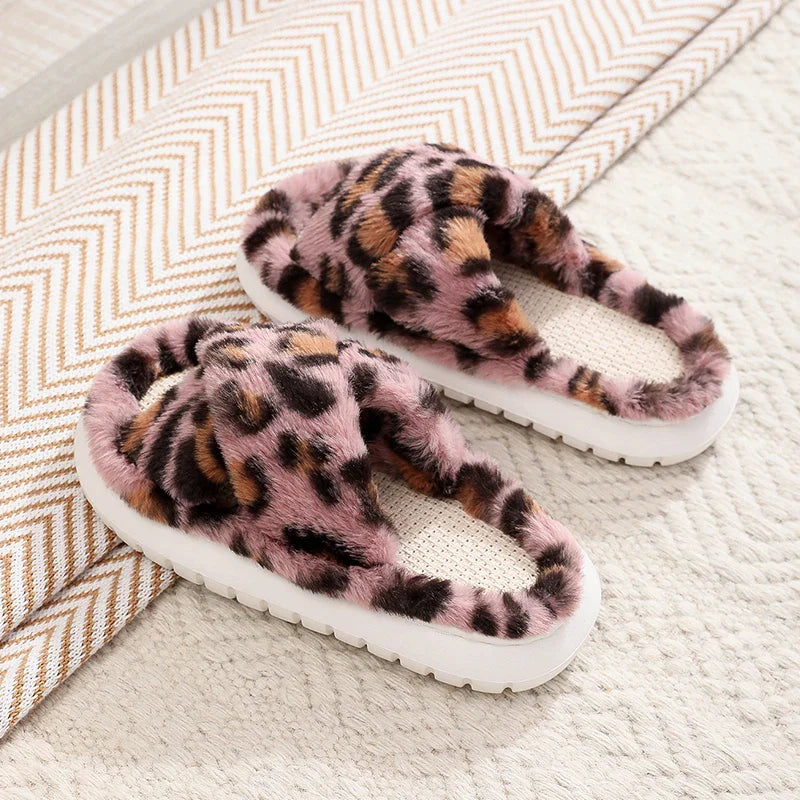 flowersverse-2024 rNew Women Home Slippers Open-Toe Cross Band Linen Soled Indoor Slides Linen Soled Non-Slip Bathroom Slippers