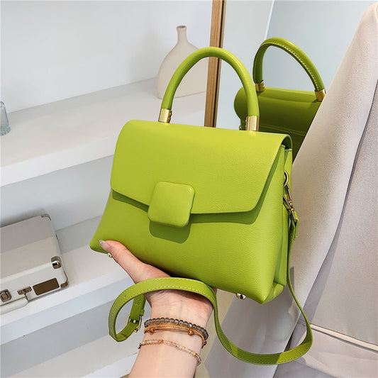 flowersverse Back to school Short Handle Small Women Handbags Summer Trend Fashion Brand Double Zip Compartment Ladies Shoulder Crossbody Bags