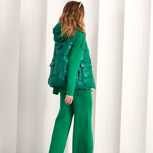 flowersverse 3 Piece Set Women Knitted Vest Pants Sweater Suit Sets Womens Outfits Sweatsuits Winter Tracksuit Matching Set For Women