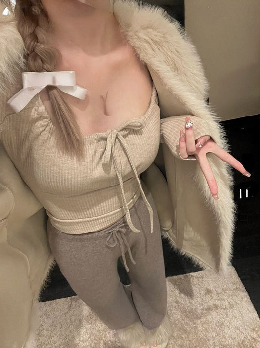 flowersverse  Spring Bodycon Slim Y2k Crop Tops Casual Basic Korean Fashion Pullover Woman Design Long Sleeve Elegant Clothing Female