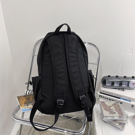 flowersverse Back to school backpack Man Student Bookbags Large Capacity Travel Female Schoolbag Casual Shoulder Bag Waterproof Nylon