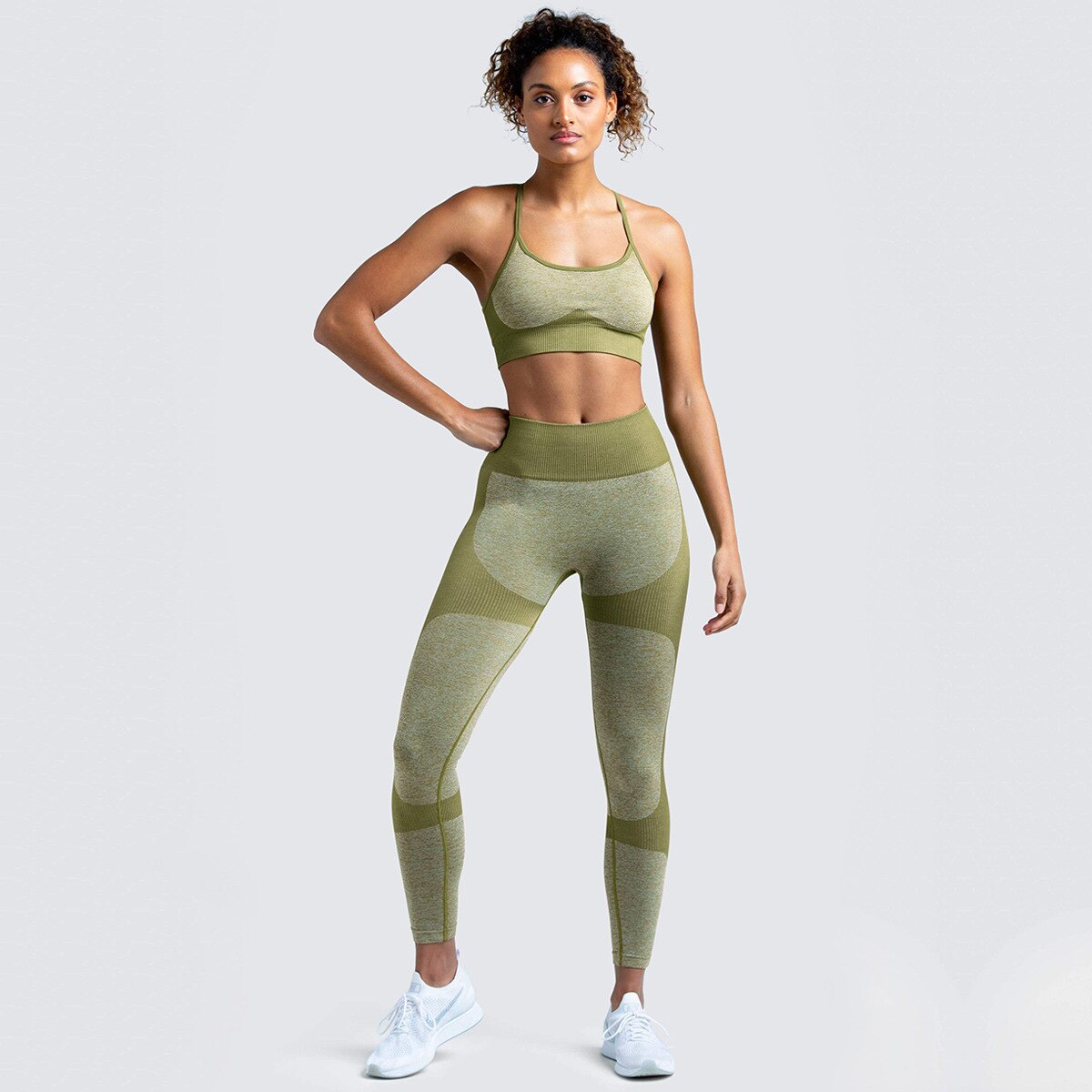 flowersverse Seamless Women Yoga Set Workout Shirts Sport Pants Bra Gym Suits Fitness Shorts Crop Top High Waist Running Leggings Sports Sets