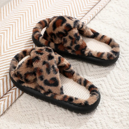 flowersverse- rNew Women Home Slippers Open-Toe Cross Band Linen Soled Indoor Slides Linen Soled Non-Slip Bathroom Slippers