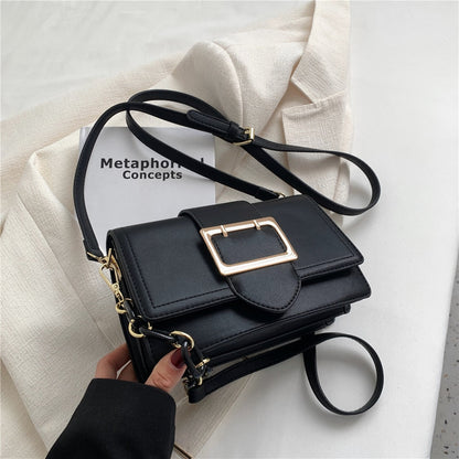 flowersverse Back to school Belt Design Chain Small Shoulder Crossbody Bags For Women Summer  Trend Fashion Brand Simple Flap Ladies Handbags