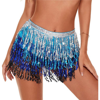 flowersverse Women's Swimwear Cover Up Swim Shorts Normal Swimsuit Tassel Pure Color Silver Black Blue Purple Gold Bathing Suits Sexy Vacation Neutral