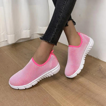 flowersverse Vibrant Summer Sneakers: Candy-Colored Sports Shoes for Women, Ideal for Walking and Running