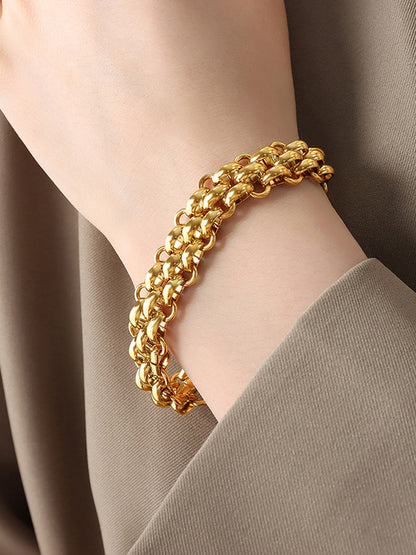 flowersverse Chains Solid Color Bracelet Accessories