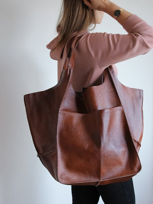 flowersverse Split-Joint Tote Bags Handbags