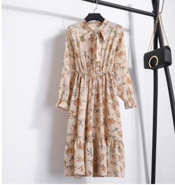 flowersverse Chiffon floral dress