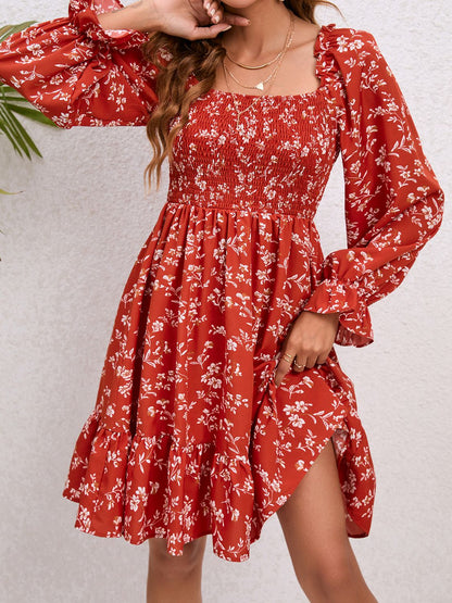 flowersverse Fields of Love Floral Mini Dress