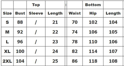 flowersverse Plus Size Women's Summer Lace-Up Tank Top High Waisted Full Length Skirt Fashion Casual Set