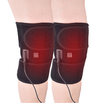 flowersverse Arthritis Knee Pad Support Braces Infrared Heating Therapy Rehabilitation Assistance Recovery Aid Arthritis Knee Pain Relief Pad