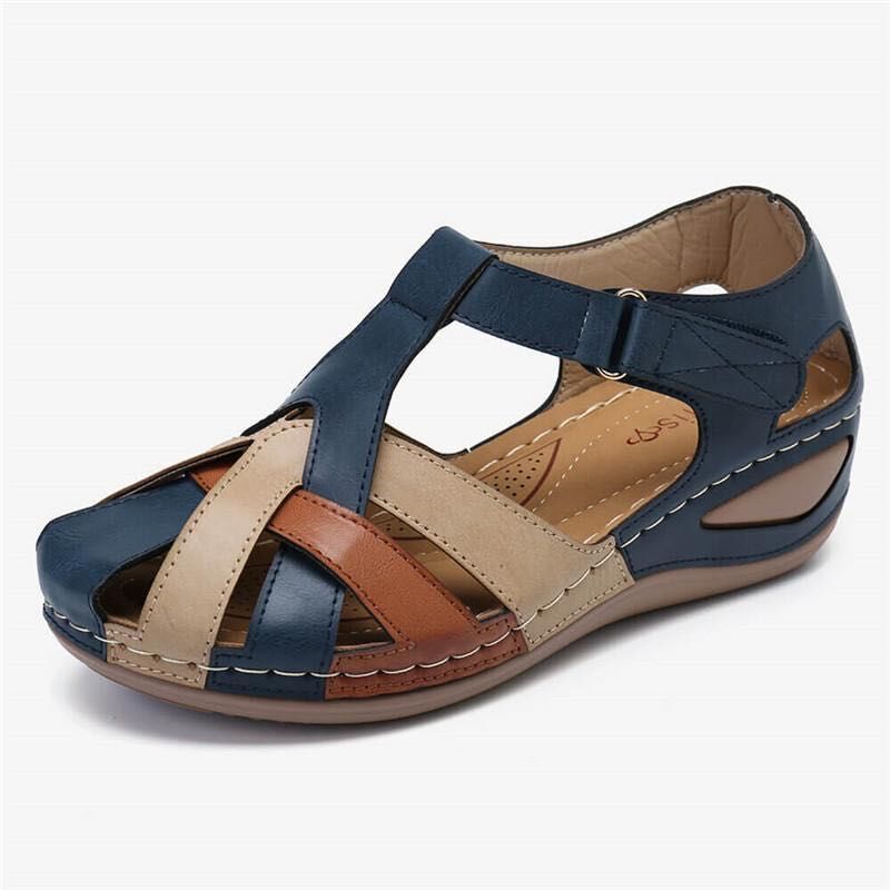 flowersverse Fashionkova  Fashion Women Sandals Sli On Round Female Slippers Casual Comfortable Outdoor Fashion Sunmmer Flat Plus Size Shoes Women