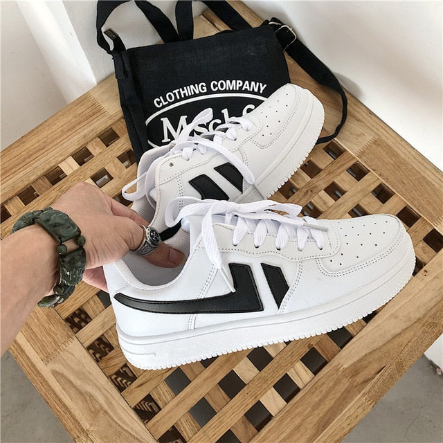 flowersverse Flat Platform Shoes Plus Size 43 44 Skate Shoes Macarone Candy Woman Ins leisure New Chic Women Tide Low Top Sneakers Streetwear