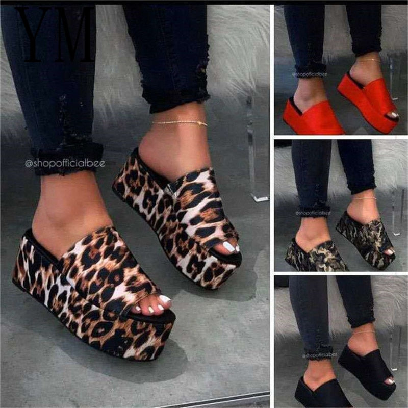 HOT Summer Sandals Women Wedges Shoes Pumps High Heels Sandals Flip Flop Chaussures Femme Platform Sandals Sandalia Feminina New