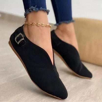 flowersverse Pointed Toe Suede Women Flats Shoes Woman Sneakers Summer Fashion Sweet Flat Casual Shoes Women Zapatos Mujer Plus